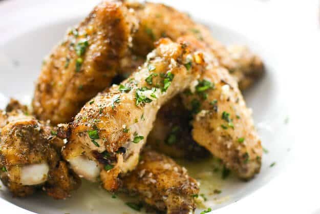 lemon pesto wings